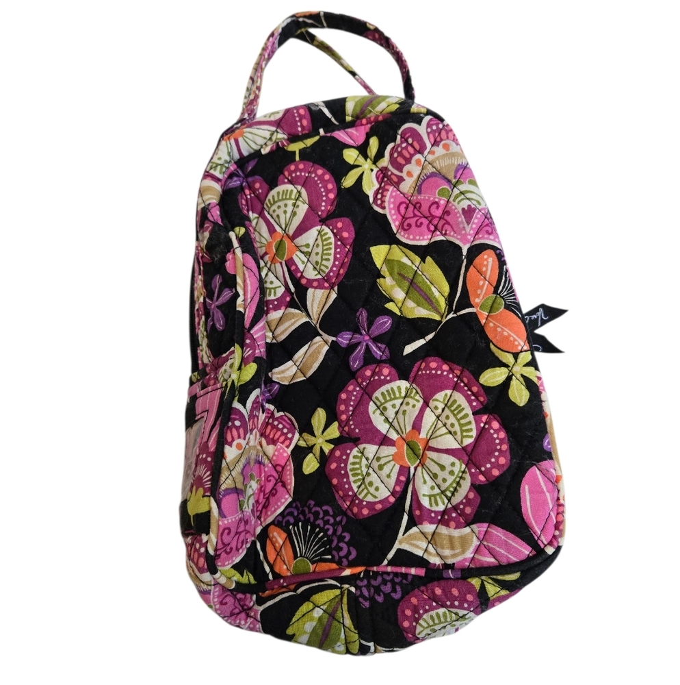 Vera Bradley Floral Quilted Travel Or Lunch Bag